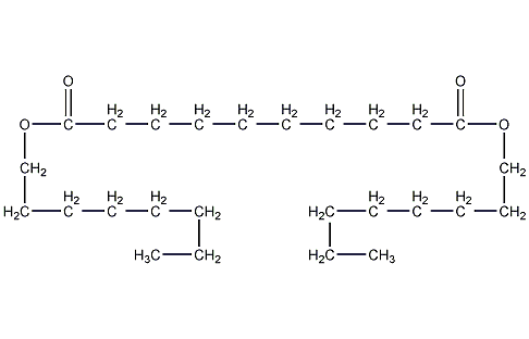 癸二酸二辛酯结构式
