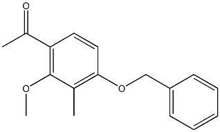 4'-Benzyloxy-2'-methoxy-3'-methylacetophenone