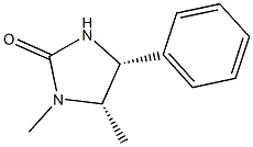 (4R,5S)-(−)-1,5-二甲基-4-苯基-2-咪唑烷酮结构式