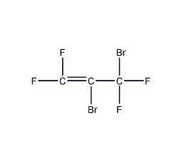 2,3-二溴-1,1,3,3-四氟丙烯结构式