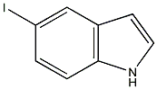 5-碘吲哚结构式
