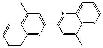 2,2'-双-4-甲基喹啉结构式
