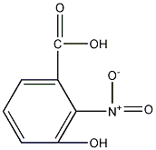 3-羟基-2-硝基苯甲酸结构式