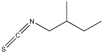 异硫氰酸2-甲基丁酯结构式
