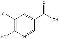 5-氯-6-羟基烟酸结构式
