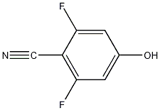 2,6-二氟-4-羟基苯腈结构式
