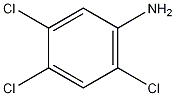 2,4,5-三氯苯胺结构式