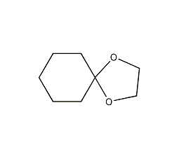 1,4-二氧螺环[4,5]癸烷结构式