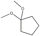 1,1-二甲氧基环戊烷结构式