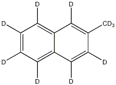2-甲基萘-d10结构式