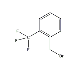 2-(三氟甲基)苯甲基溴结构式
