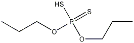 O,O'-二丙基二硫磷酸结构式