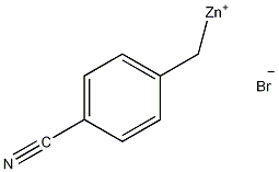 4-氰基苄基溴化锌结构式