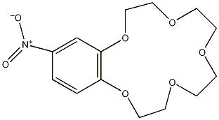 4'-硝基苯并-15冠醚-5结构式