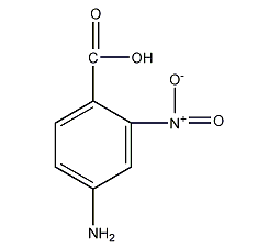 4-氨基-2-硝基苯甲酸结构式
