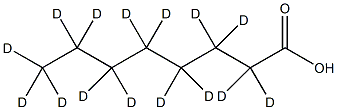 辛酸-d15结构式