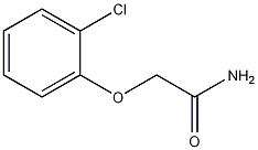 2-(2-氯苯氧基)乙酰氨结构式