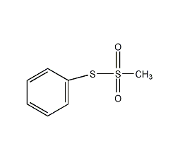 硫代磺酸苯基甲烷结构式