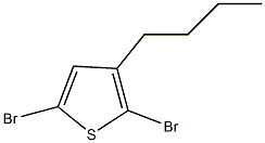 5-溴-3-丁基噻吩结构式