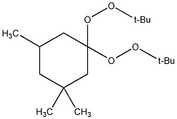 1,1-二(叔丁基过氧化)-3,3,5-三甲基环己烷结构式
