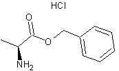 丙氨酸-α-苄脂盐酸盐结构式