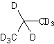 丙烷-d8结构式