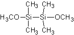 1,2-二甲氧基-1,1,2,2-四甲基硅烷结构式