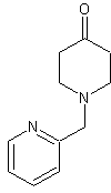 1-吡啶-2-甲基哌嗪4-酮结构式