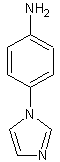4-(1H-咪唑-1-基)苯胺结构式