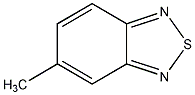 5-甲基苯并-2,1,3-噻唑结构式