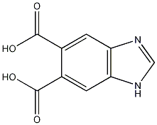 苯并咪唑-5,6-二羧酸结构式