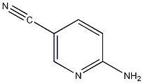 2-氨基-5-氰基吡啶结构式