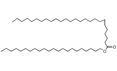 蜡酸二十二烷酯结构式