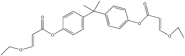 双酚A乙氧酸二丙烯酸结构式