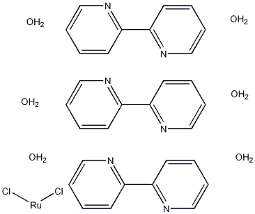 三联吡啶氯化钌六水合物结构式