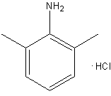 2,6-二甲基苯胺盐酸盐结构式