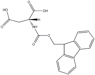 FMOC-D-天冬氨酸结构式