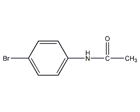 4-溴乙酰苯胺结构式