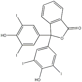 3,3,5,5-四碘酚酞结构式