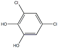 3,5-二氯儿茶酚结构式
