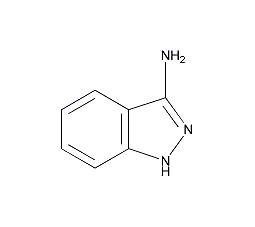 3-氨基吲唑结构式