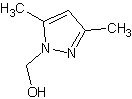 3,5-二甲基吡唑-1-甲醇结构式