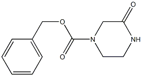 4-苄氧基羰基哌嗪-2-酮结构式