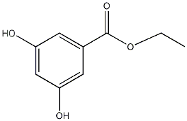 3,5-二羟基苯甲酸乙酯结构式