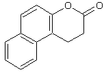 1,2-二氢-3H-萘并[2,1-b]吡喃-3-酮结构式