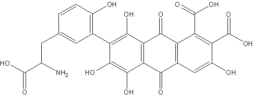 紫胶色酸C结构式