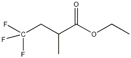 2-甲基-4,4,4-三氟丁酸乙酯结构式