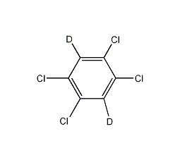 1,2,4,5-四氯苯- D2结构式