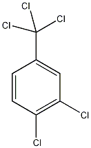 3,4-二氯三氯甲苯结构式