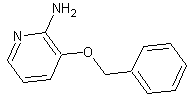 2-氨基-3-苄氧基吡啶结构式